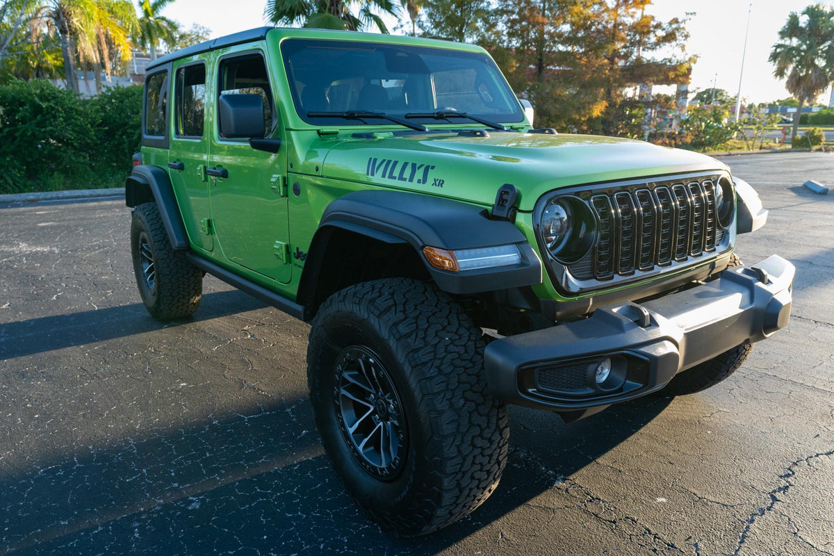 XR Hood Decals Sticker Compatible with Jeep Wrangler Willys Xtreme Recon