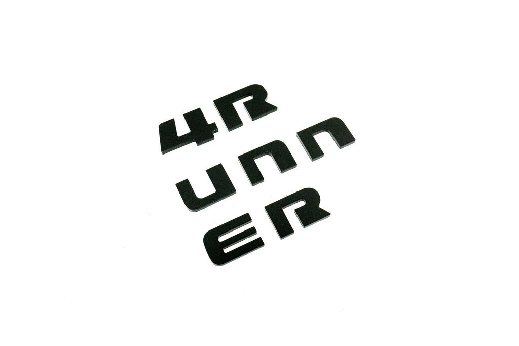 2025 Toyota 4Runner 6th Gen Acrylic Dash Letters ONLY