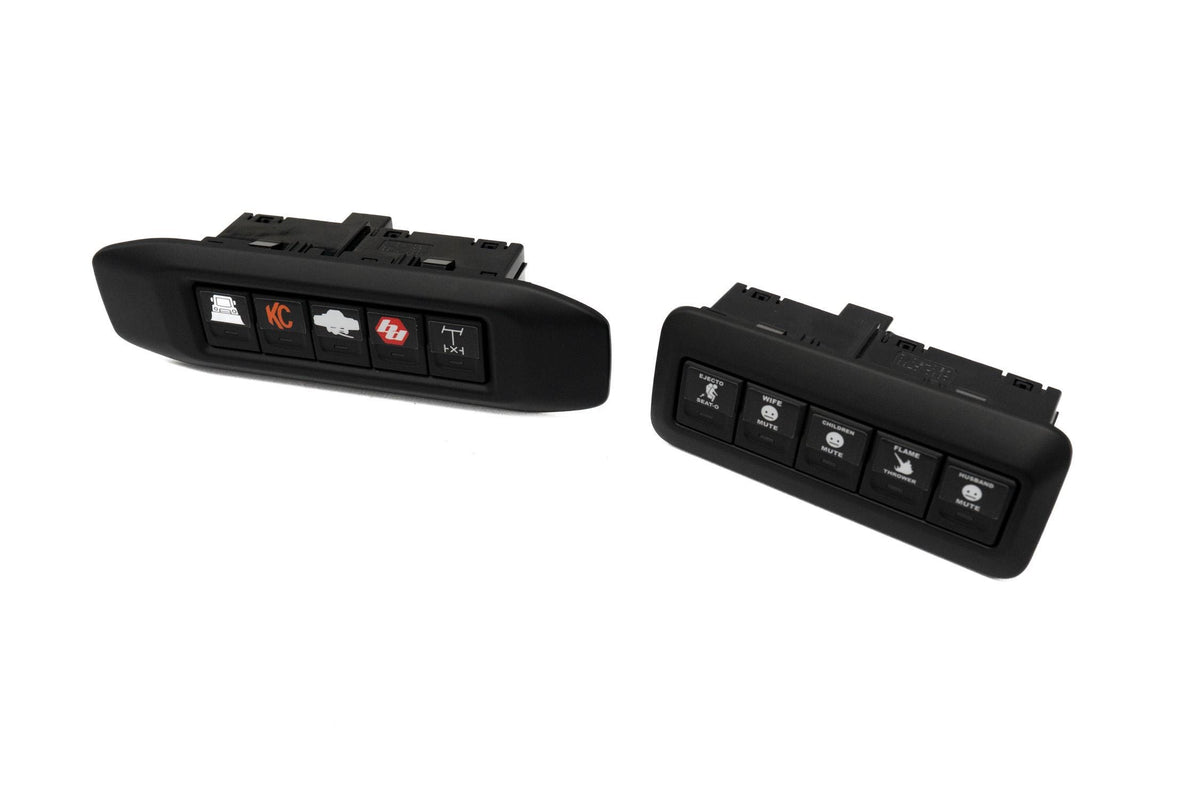 2019+ GMC Chevy Auxiliary Switch LABELS for Factory Equipped Vehicles Chevrolet GM