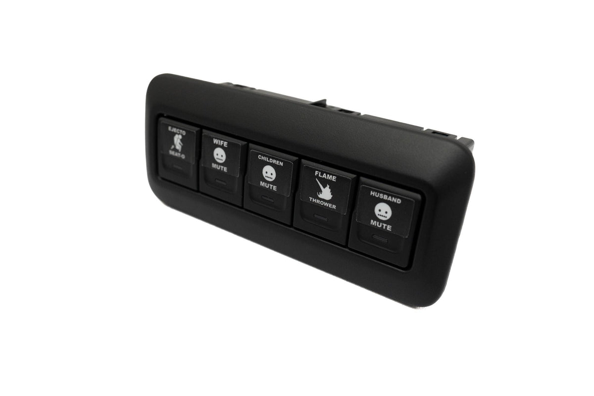 2019+ GMC Chevy Auxiliary Switch LABELS for Factory Equipped Vehicles Chevrolet GM