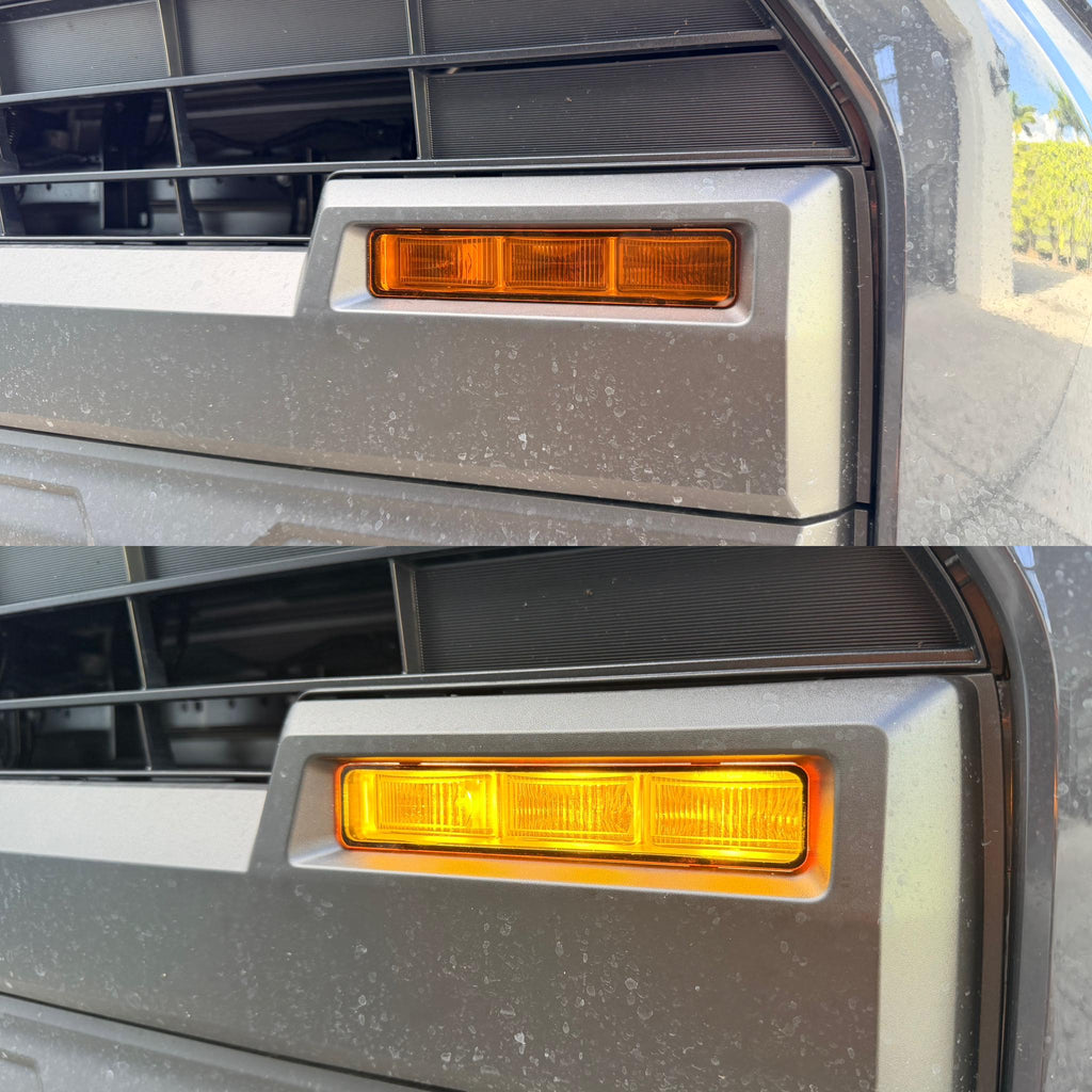 Clip in Fog Light Lenses for 2024 Tacoma 2025 4Runner 2026 Amber Yellow