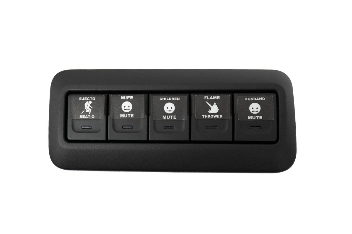 2019+ GMC Chevy Auxiliary Switch LABELS for Factory Equipped Vehicles Chevrolet GM