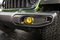 Yellow / Amber Fog Light Lenses for 2024 Jeep Wrangler JL Gladiator JT Plastic Bumpers
