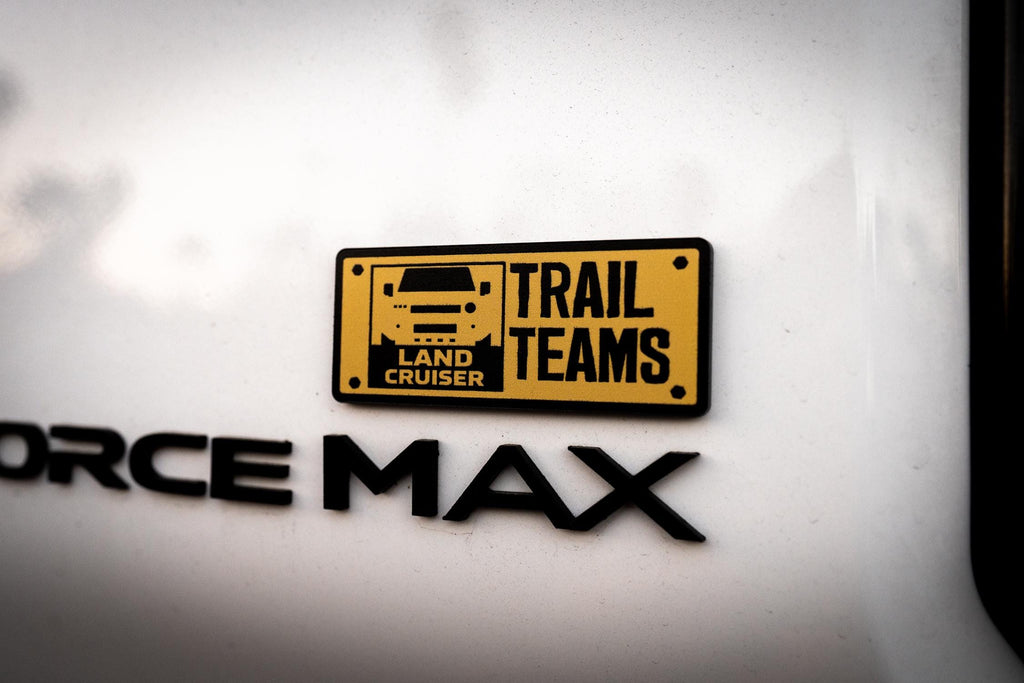 2024 Land Cruiser Trail Teams Toyota Style Emblem Badge 2025 2026 4Runner