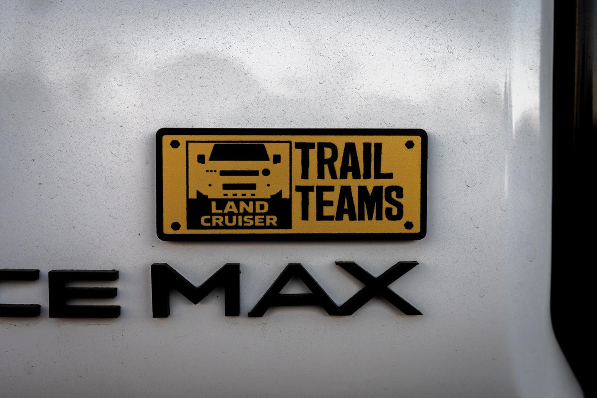 2024 Land Cruiser Trail Teams Toyota Style Emblem Badge 2025 2026 4Runner