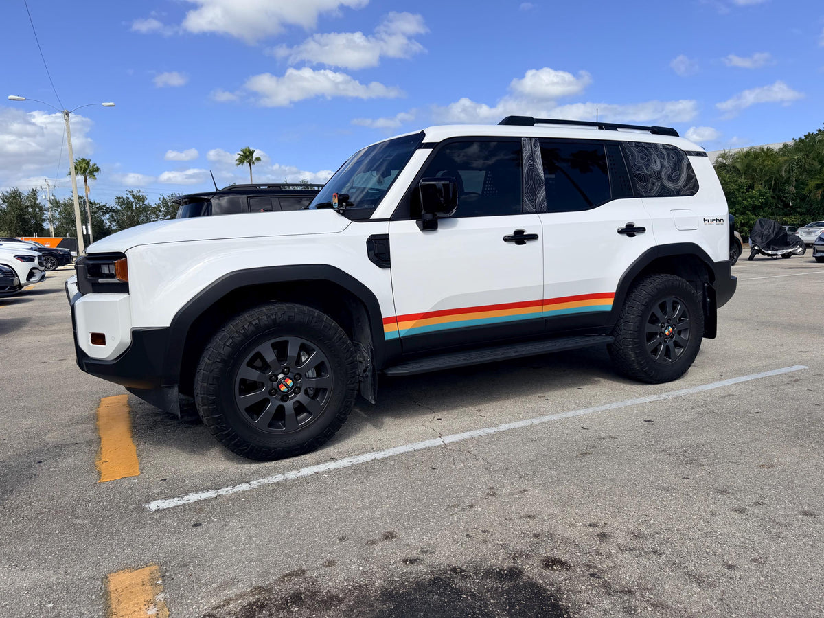 2024 Toyota Land Cruiser Turbo Decals LC250 2025 2026 Retro