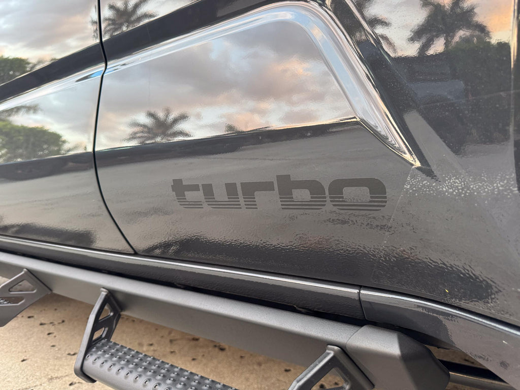 2025 4Runner Turbo Decals 6th Generation 2026 Retro