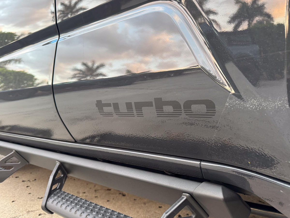 2025 4Runner Turbo Decals 6th Generation 2026 Retro