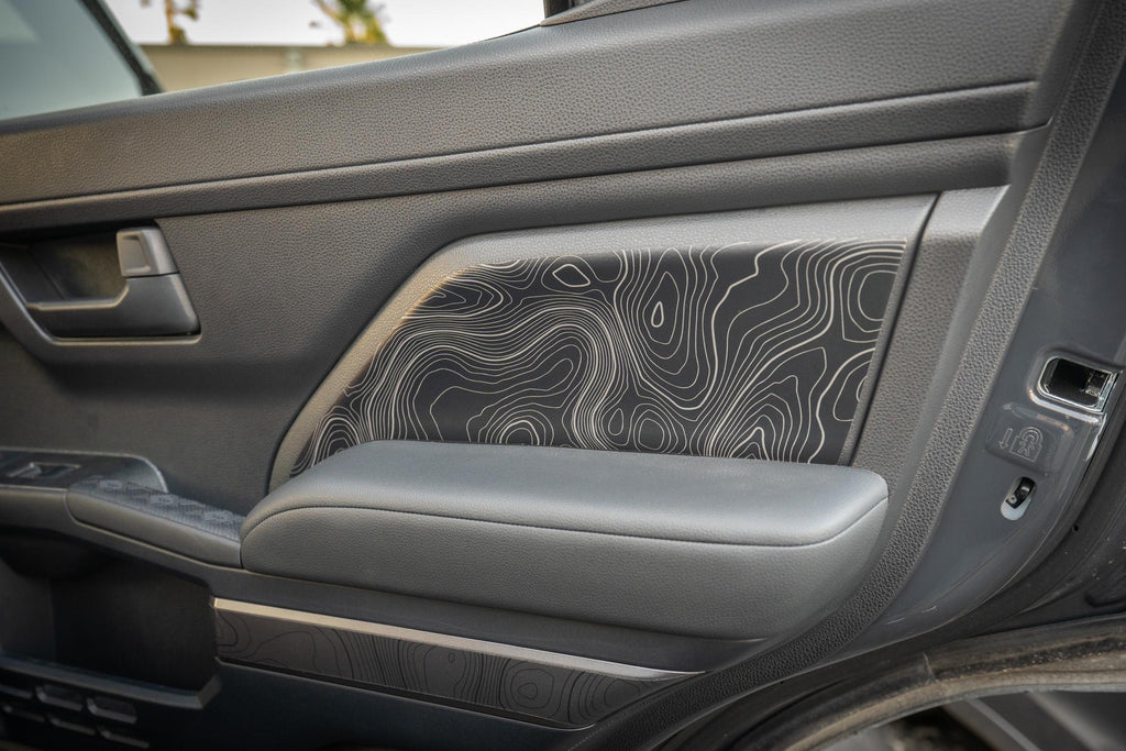 2025 Toyota 4Runner 6th Gen Topographic REAR Door Armrest Panel Protection 2026