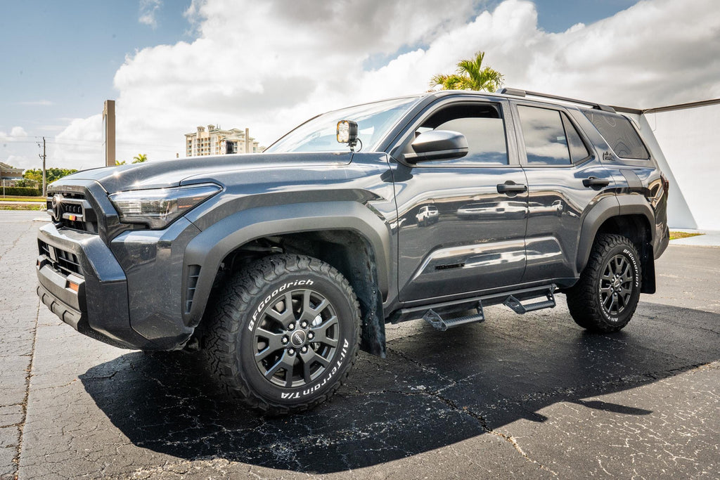 2025 Toyota 4Runner Door Emblems | 6th Gen 4Runner Door Badge | Front Door 4RUNNER Emblem Pair
