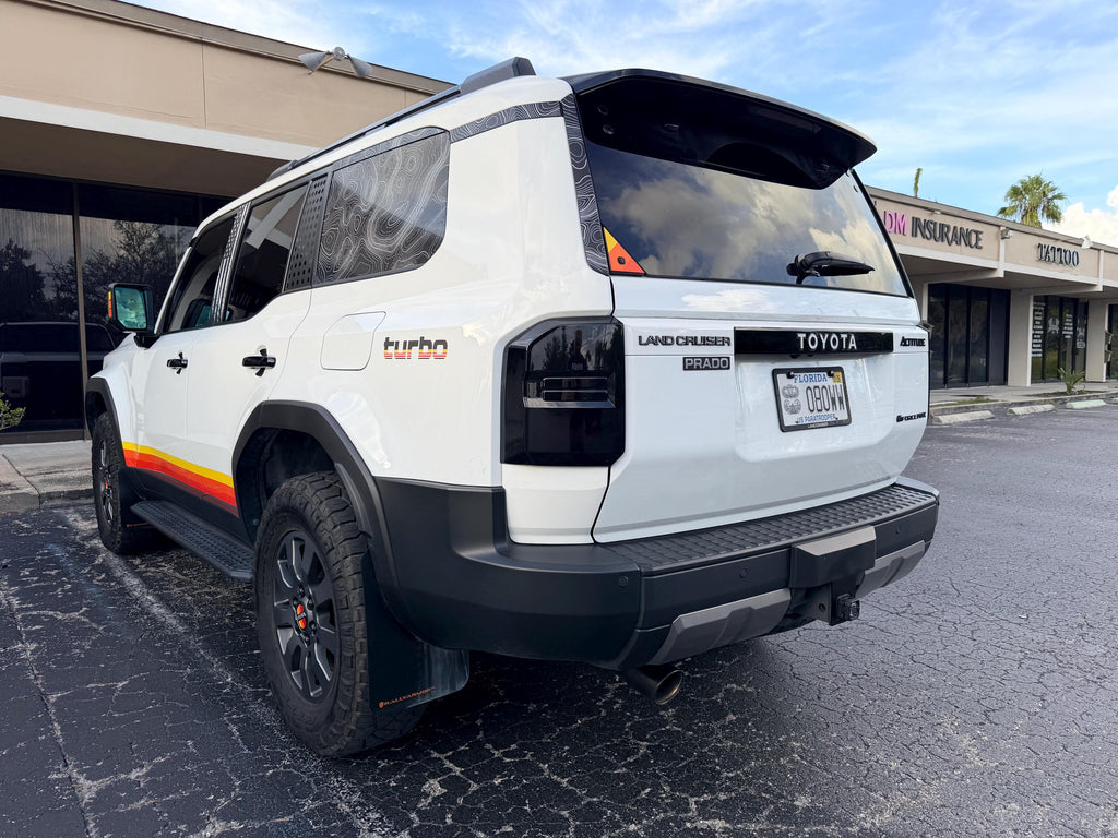 2024 Toyota Land Cruiser Turbo Decals LC250 2025 2026 Retro