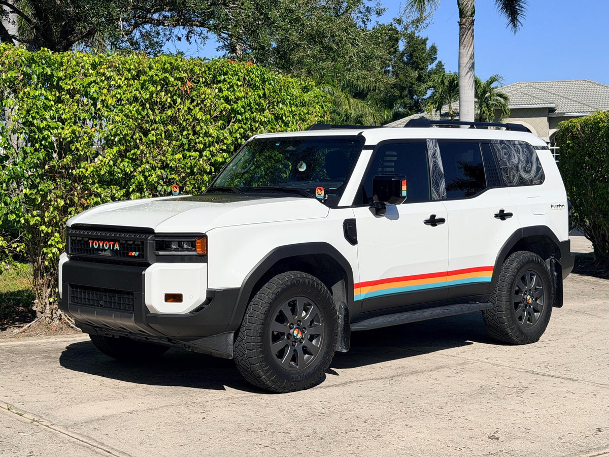 2024 Toyota Land Cruiser Turbo Decals LC250 2025 2026 Retro
