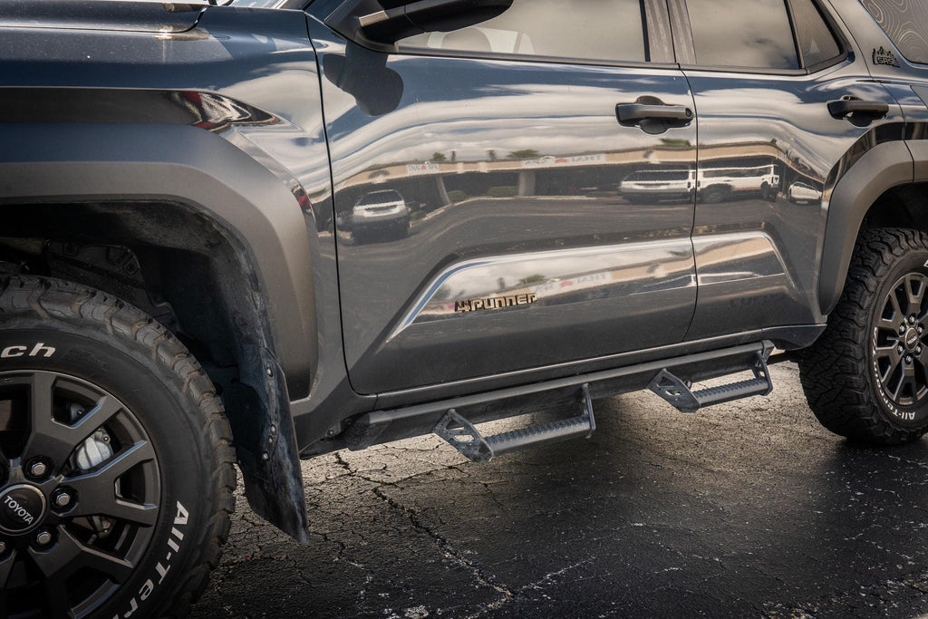 2025 Toyota 4Runner Door Emblems | 6th Gen 4Runner Door Badge | Front Door 4RUNNER Emblem Pair