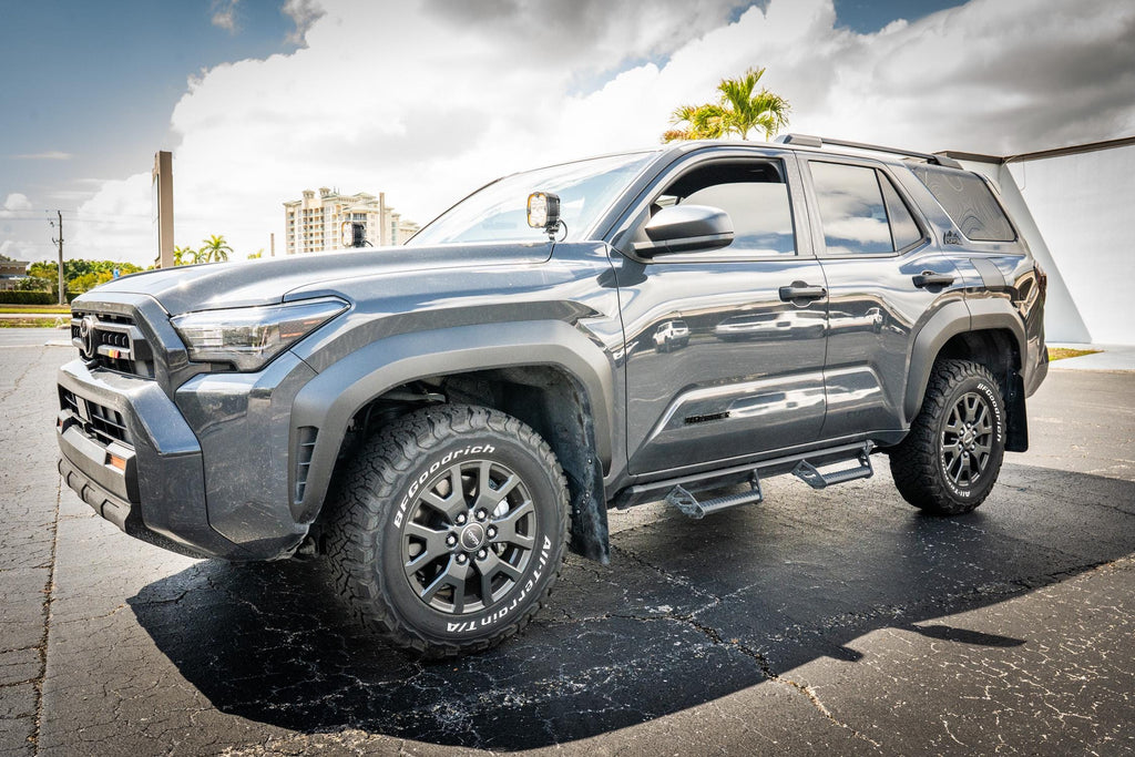 2025 Toyota 4Runner Door Emblems | 6th Gen 4Runner Door Badge | Front Door 4RUNNER Emblem Pair