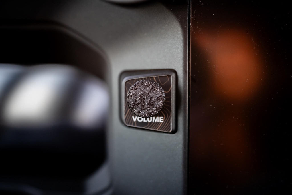 Custom Printed Radio Knob for 2024 Toyota Tacoma 8 Inch, 2025 Toyota 4Runner 8 Inch, 2024 Land Cruiser Interior Upgrade