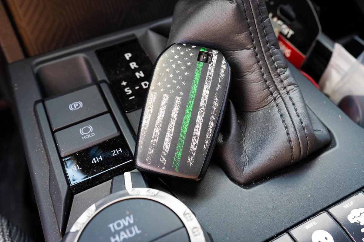 2024 Toyota Tacoma 4th Gen American Flag Key Overlays 2025 2026