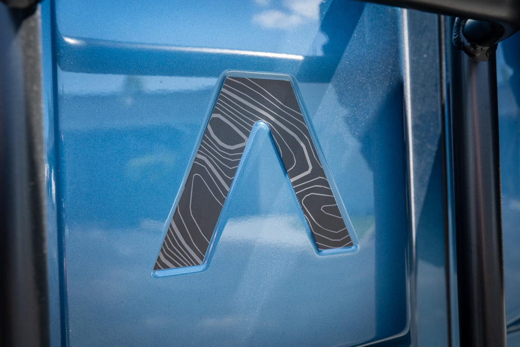 For INEOS Grenadier Tailgate Lambda Logo Emblem Sticker Decal 2024 2025 2026
