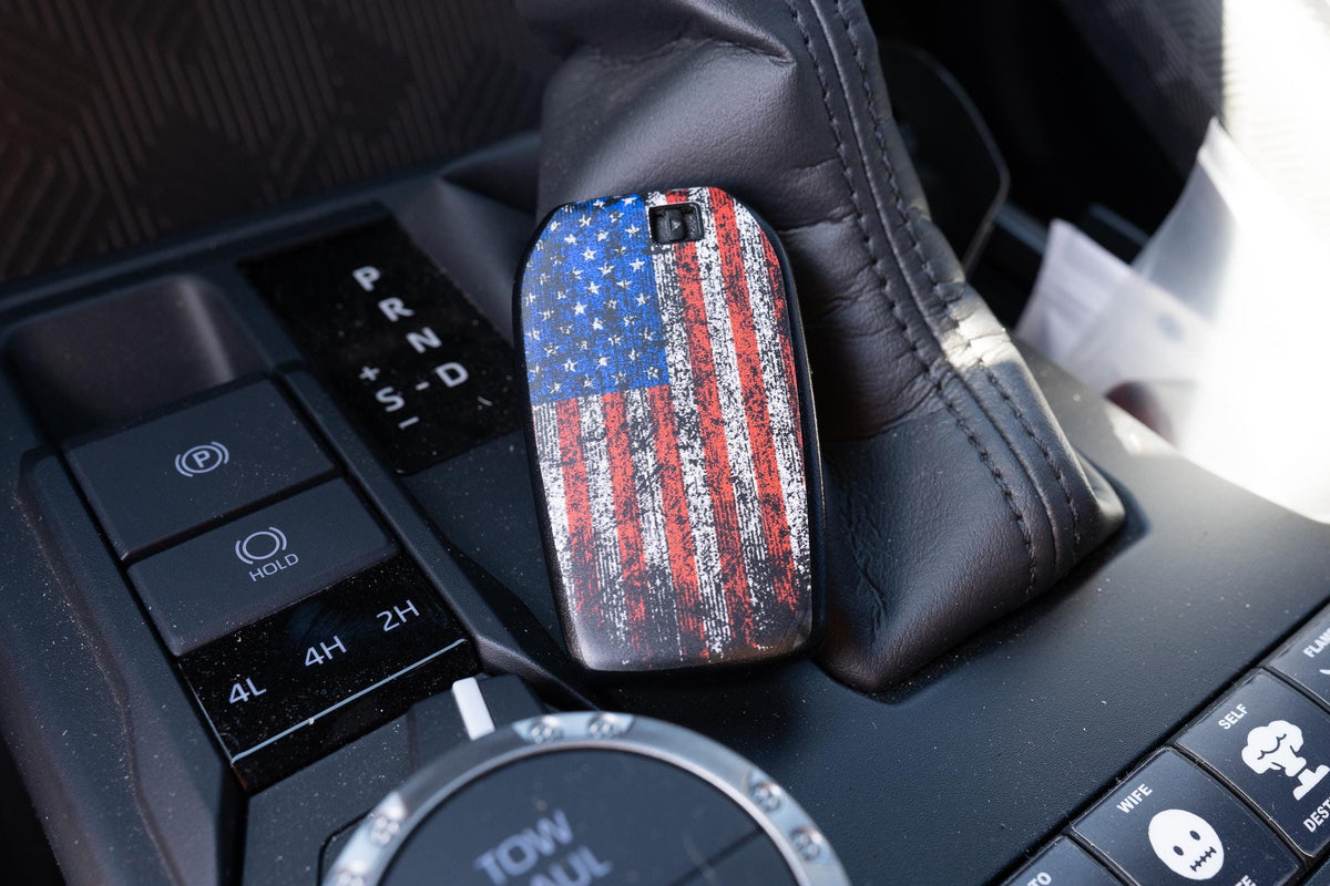 2024 Toyota Tacoma 4th Gen American Flag Key Overlays 2025 2026