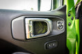 For Jeep Wrangler JL/Gladiator JT Topographic Interior Door Cup Overlay Protectors