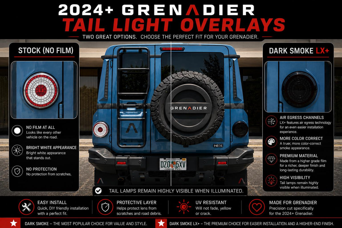 2024+ INEOS Grenadier Tail Light Tint
