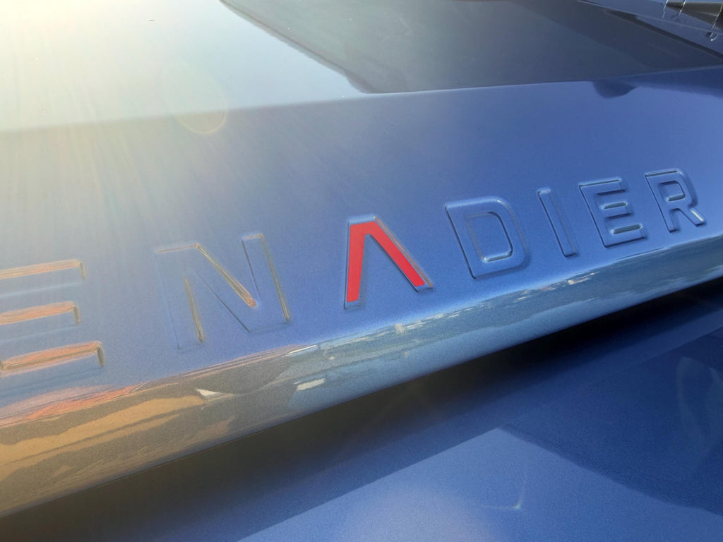 INEOS Grenadier Hood Lambda Logo Emblem Sticker Decals