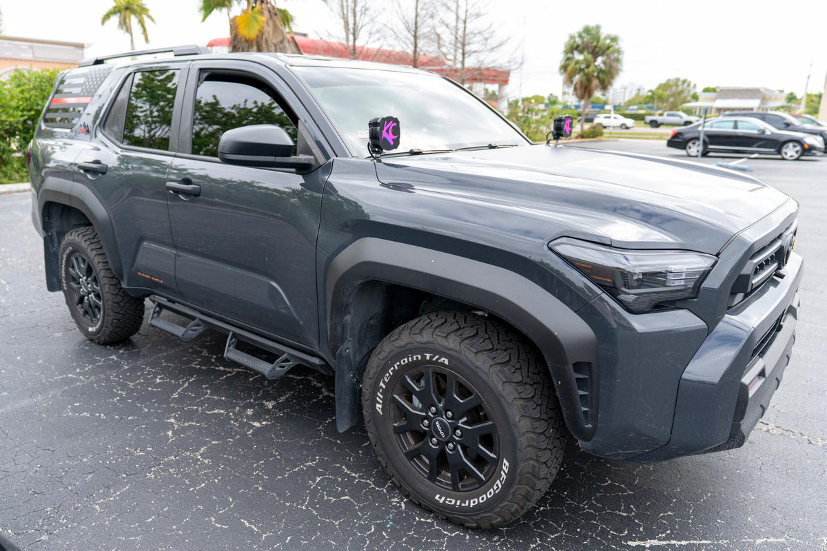 SR5 Emblem Overlays for 2025 Toyota 4Runner 6th Generation C Pillar Emblems