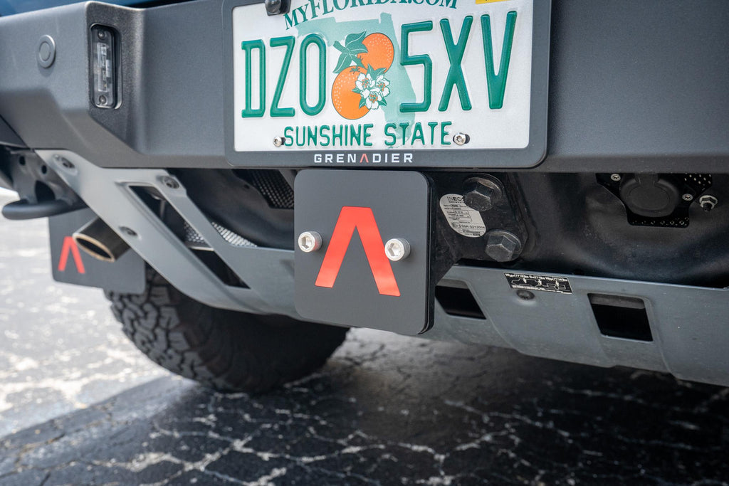 for INEOS Grenadier Rear Factory Hitch Decorative Plate 2024 2025 2026