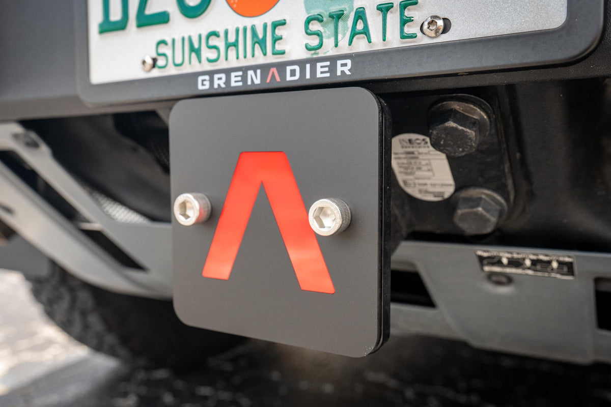 for INEOS Grenadier Rear Factory Hitch Decorative Plate 2024 2025 2026