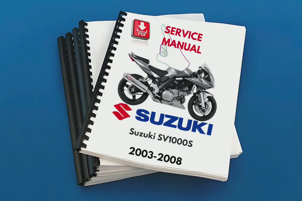 Suzuki Sv1000 Sv1000s 2005 2006 2007 2008 Service Repair Manual